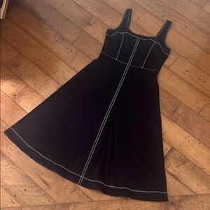 Loft Women's Black Sleeveless Dress 8